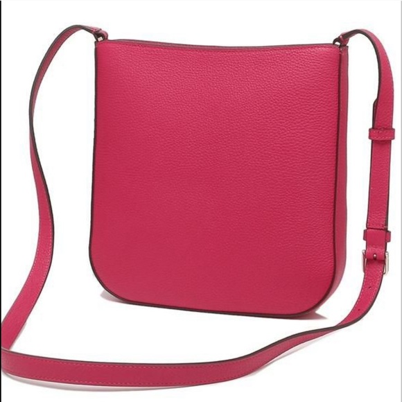 kate spade Bags Kate Spade Leila Top Zip Crossbody Bright Rose